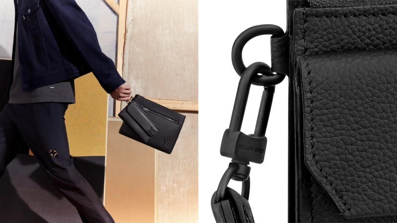 Virgil Abloh操刀設計LV最新Aerogram系列純黑皮件！不只男生可以揹，帥女孩也能駕馭（附售價）