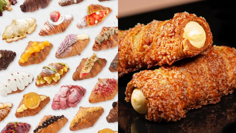 爆漿可頌！八月堂全新「千層可頌卷」統一時代二代店獨家販售，買一送一優惠只有這三天