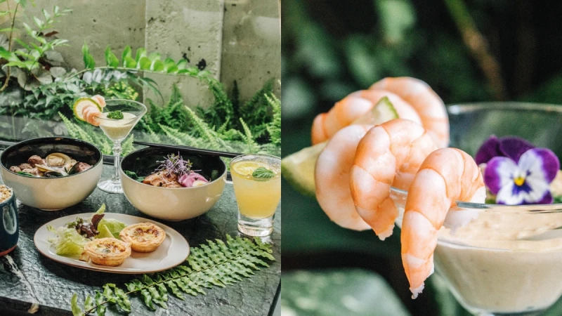 從產地到餐桌！貳房苑春季新菜單登場，必吃松露蛤蜊豆漿麵、菜圃蛋塔，還有2款限定調酒 