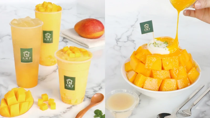 芒果季搶先開跑！大苑子推3款愛文芒果冰沙飲品、全新冰品，準備好迎接盛夏美好的酸甜滋味