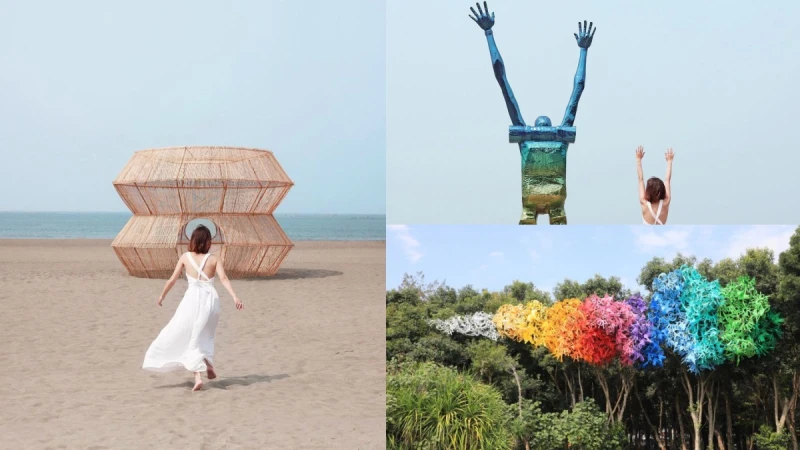 2021漁光島藝術節絕美回歸！12件藝術作品以「療癒」為題，浮標、放大版枕頭療癒登場，成最佳身心靈棲息地