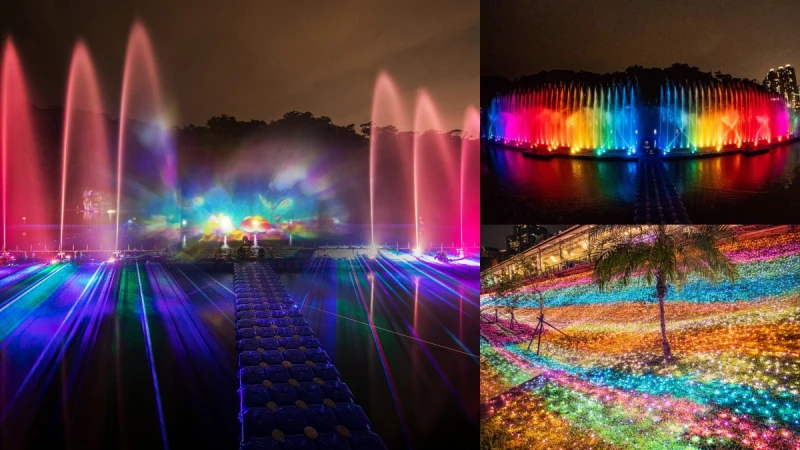 2021碧潭水舞秀換上全新震撼曲目！水中生物、馬戲團等360度感官饗宴必看，還有「星光草皮」超適合約會