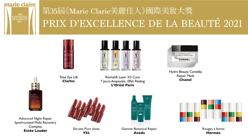 美妝界奧斯卡！2021美麗佳人國際美妝大獎 發佈年度重點美妝產品