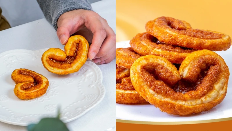 帕米貝可蝴蝶酥推出新口味了！「偉特奶油糖蝴蝶酥」焦糖奶香、2187道層次鬆脆口感，最療癒點心就是它