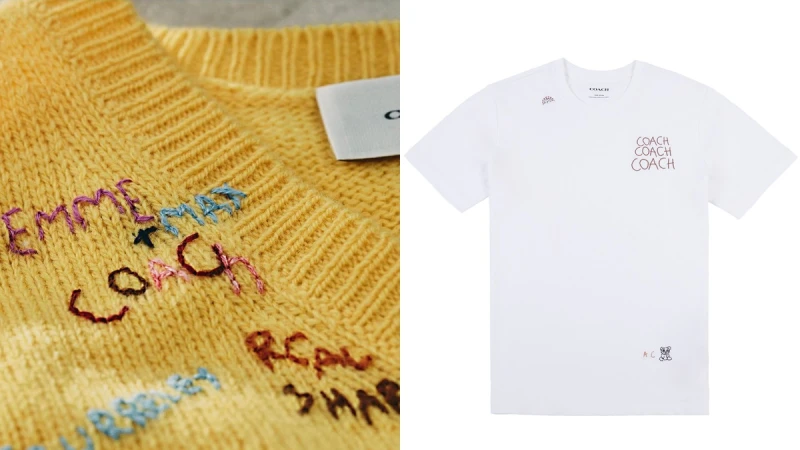 刺繡控不能錯過！Coach推出Forever限定客製化服務，北中南全台巡迴、購買T-Shirt免費刺繡圖案及文字(附售價)