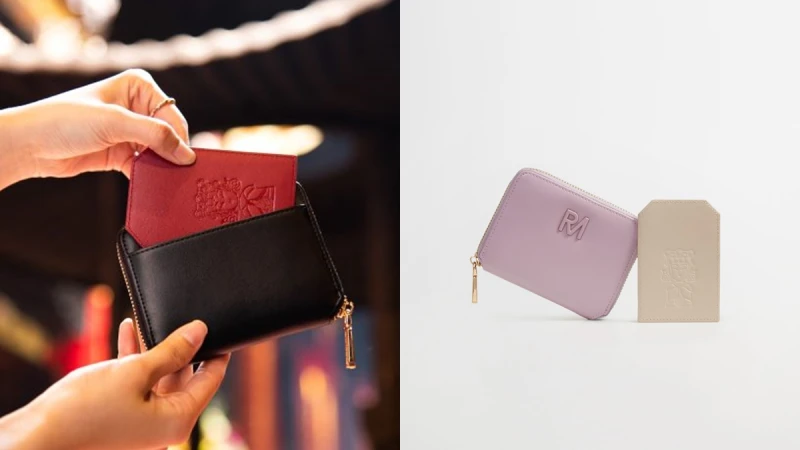 Robinmay X 大甲鎮瀾宮媽祖加持聯名短夾開賣！經典黑、愛戀粉、薰衣草紫、溫柔奶茶…男女款都有(附售價)