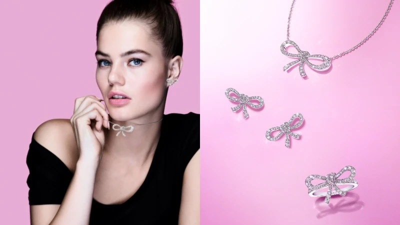 與GRAFF格拉夫的Tilda’s Bow系列來一場瑰麗的邂逅，感受蝴蝶結鑽飾獨有的靈動柔美之姿！
