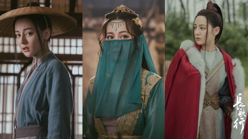 《長歌行》迪麗熱巴完美重現原版漫畫造型!女扮男裝帥度不輸吳磊,最新登場的異域蒙面造型太迷人