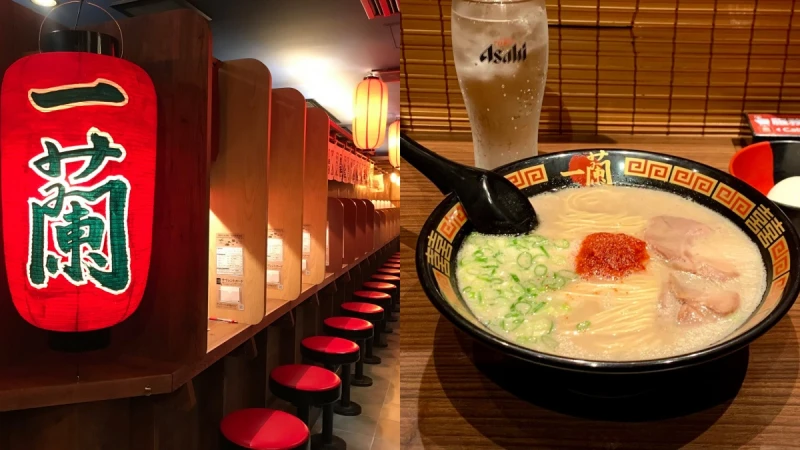 一蘭拉麵插旗台中開幕，日本超夯的豚骨拉麵隱藏版吃法不藏私公開