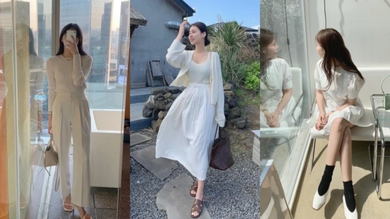 春天穿搭就該這麼仙！擁有天使光芒的「全白系穿搭」，打造讓人一眼愛上的清新氣質！