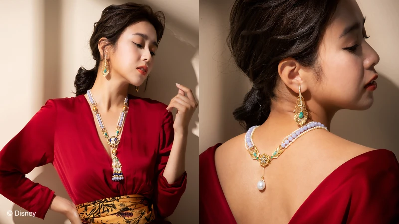 擁有它們妳就是公主中的公主！連唐葳也忍不住搶先配戴的迪士尼公主系列絕美臻品，與K.UNO一起見證夢幻愛情！