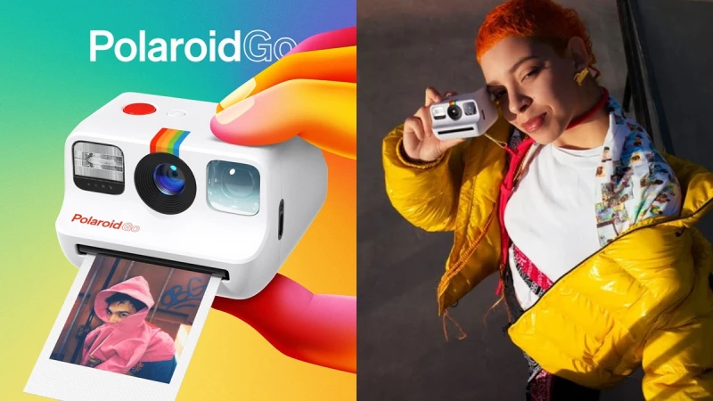 史上最小拍立得「Polaroid Go」問世!經典外觀縮小適合外出攜帶、底片能塞口袋,可愛到想立刻收藏