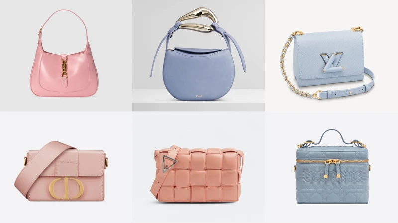 2021春夏馬卡龍包包推薦！盤點Dior玫瑰粉、Gucci櫻花粉、Burberry寶寶藍、Chloé紫羅蘭…超過10款夢幻精品包