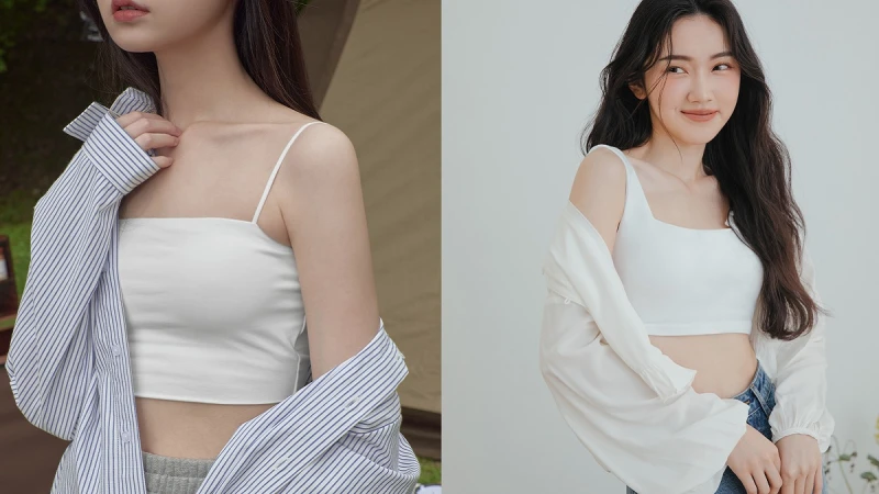 夏日必收時髦舒適神作！PAZZO旗下口碑炸裂熱賣到爆炸的Bra Top 系列，所有愛美女生絕對不能沒入手！