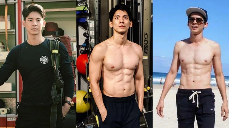 林柏宏為《火神的眼淚》健身增重變肌肉男!IG分享身材照Man度破表,性感胸腹肌被封「台版美國隊長」