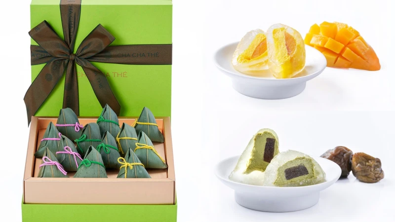 楊枝甘露變冰粽！采采食茶推「果蘊冰粽禮盒」，加入芒果、茶香青梅等打造出3甜蜜的消暑新滋味