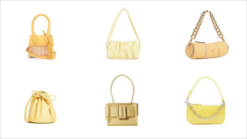 夏天就要來一點可愛的Butter黃！By Far、Manu Atelier…8款歐美購物網小眾品牌奶油黃色包包盤點（附購買連結