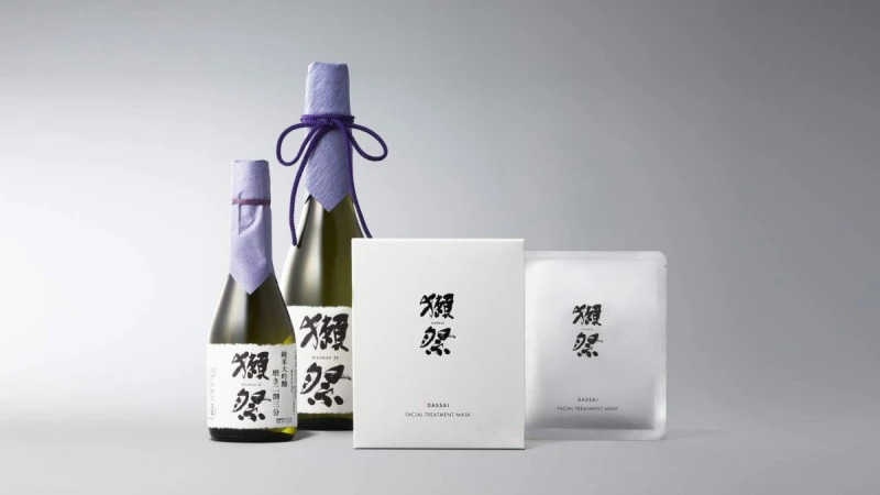 日本超人氣清酒獺祭推出酒粕面膜,就算酒量不好也能豪氣敷上