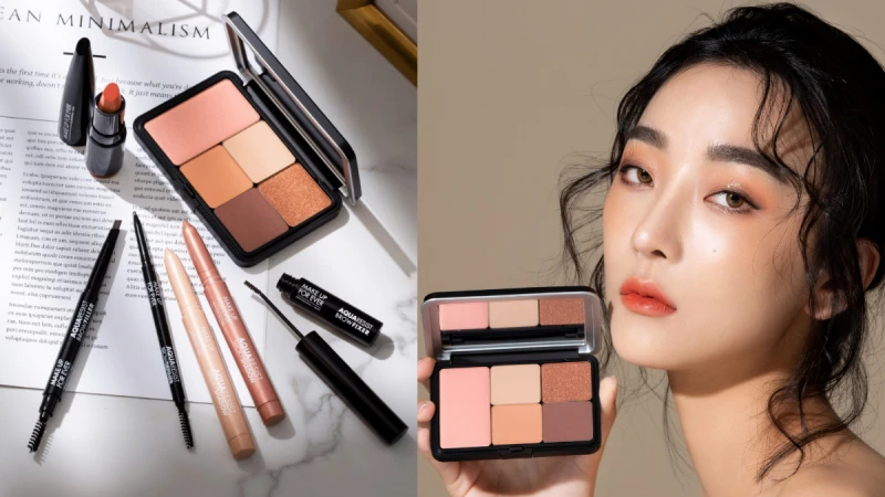 口罩日常，陽光眼妝是化妝關鍵！MAKE UP FOR EVER準備好三款眼彩盤與SHINee KEY愛用眉筆彩，一筆一刷讓你輕鬆完妝！