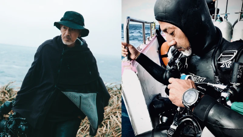 工作結合興趣！水下導演袁緒虎愛「泡在海裡」 享受大海沉潛的驚喜