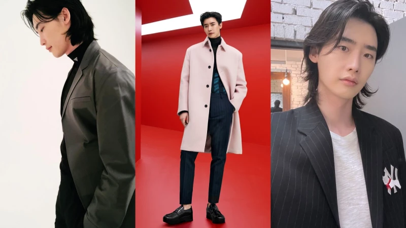李鍾碩為了它剪去飄逸長髮回到短髮造型！白襯衫、飛行外套、米色大衣連換3套穿搭帥氣回歸時尚圈