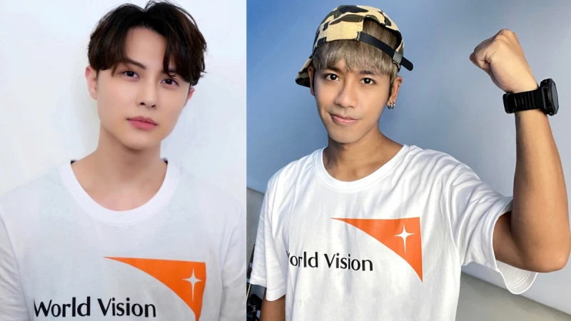 王子邱勝翊、鼓鼓呂思緯 代言「飢餓三十」南蘇丹線上疫起救援難民兒童