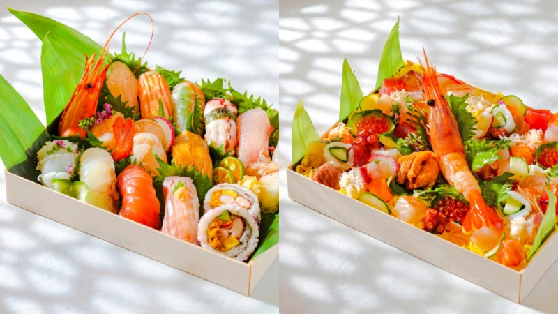 五星級海鮮握壽司每貫55元！台北晶華酒店推限時2天快閃優惠，台東鮪魚、鮭魚、散壽司拼盤千元有找
