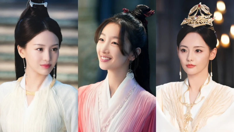 《千古玦塵》7位神仙小姐姐都在這!周冬雨顛覆仙俠女主形象,天后張嘉倪讓人恨得牙癢癢,星月女神羅秋韻為愛犧牲