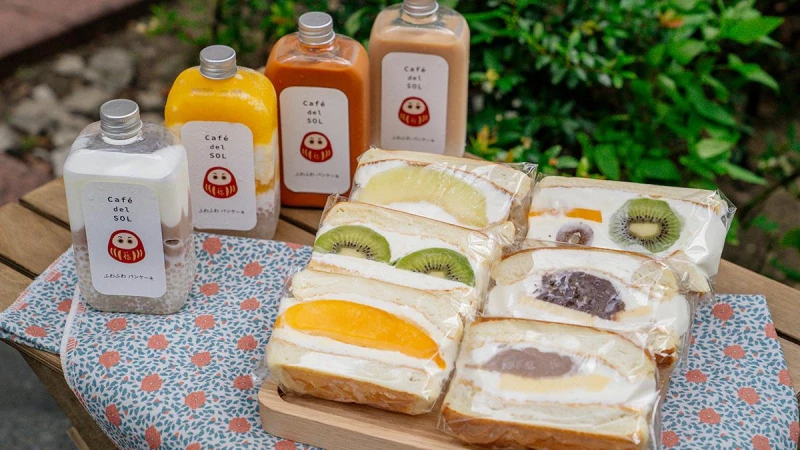 外送甜點新選擇！Café del SOL推4款舒芙蕾三明治、芒果鬆餅，夾入芋泥布丁、紅豆奶油，在家輕鬆享受網美系下午茶