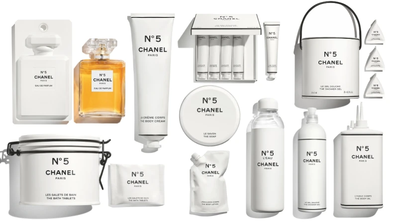 香奈兒5號工場限定系列竟然有Chanel N°5油漆桶沐浴乳、茶葉罐沐浴球、甚至還有冷水瓶、紙膠帶!17品項、開賣日、價錢一次看