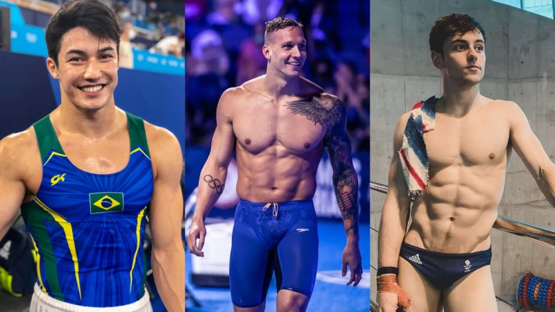 2021東京奧運鮮肉帥哥在這邊！楊俊瀚、王冠閎、飛魚接班人Caeleb Dressel，還有巴西體操王子Arthur Nory