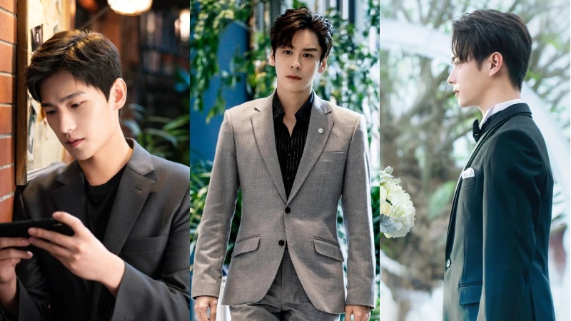 盤點陸劇男神《賀先生的戀戀不忘》魏哲鳴、《你是我的榮耀》楊洋、《你微笑時很美》許凱西裝造型！重溫劇中的名場面