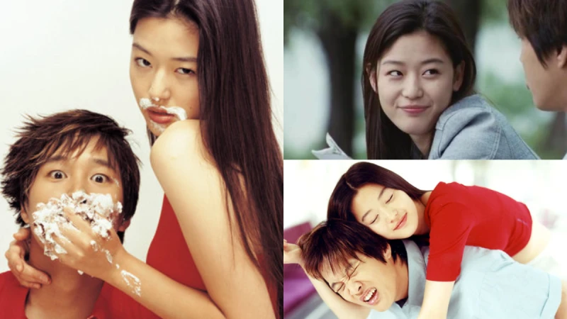 《我的野蠻女友》上映20週年!19歲 全智賢 無敵「野蠻風」美貌,「命運是為努力的人,所作的偶然之橋。」