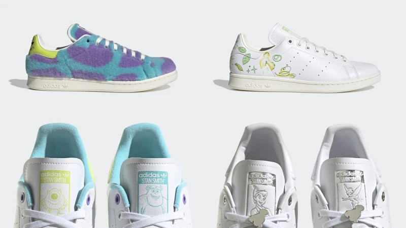 adidas Originals X Disney Stan Smith聯名系列誠意滿滿！集合毛怪、大眼仔、彼得潘、瓦力還有雷神索爾…全系列10雙球鞋亮點、售價整理給你