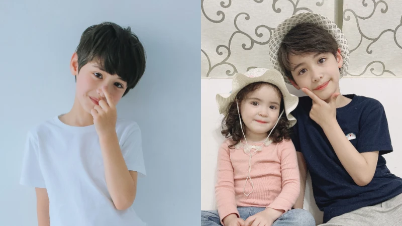 真正的寶藏男孩來了！混血萌帥8歲伊萊：我要當懂科學的魔術師