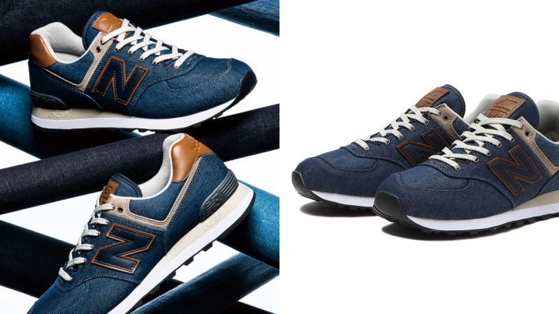 New Balance把574、57/40、480換上復古丹寧新衣！球鞋亮點、售價帶你看，ABC-Mart獨家開賣