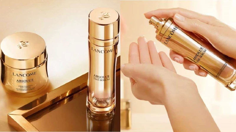 小紅書被推爆的「垮臉救星」現身！緊緻效果令人驚嘆! 全新蘭蔻頂級小金管「絕對完美永生活萃」，一抹澎彈、毛孔超緊緻！直接減齡十歲