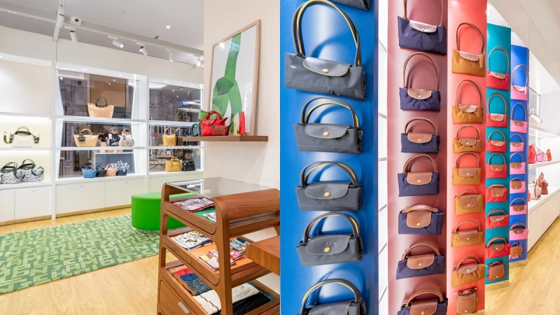 Longchamp E Sky Mall專賣店開幕，家具空運來台、My Pliage®訂製服務…曾之喬愛逛原因揭曉