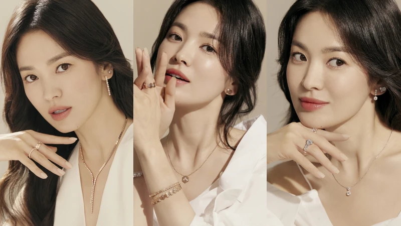 宋慧喬穿搭示範款：Chaumet Bee My Love系列珠寶2021年新品工藝升級！