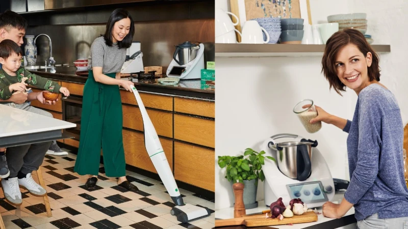 「地表最強吸拖合一無線清潔系統」、「料理小白與專業廚師都愛的多功能料理機」，德國福維克用夢幻家電打造更美好的防疫新生活！