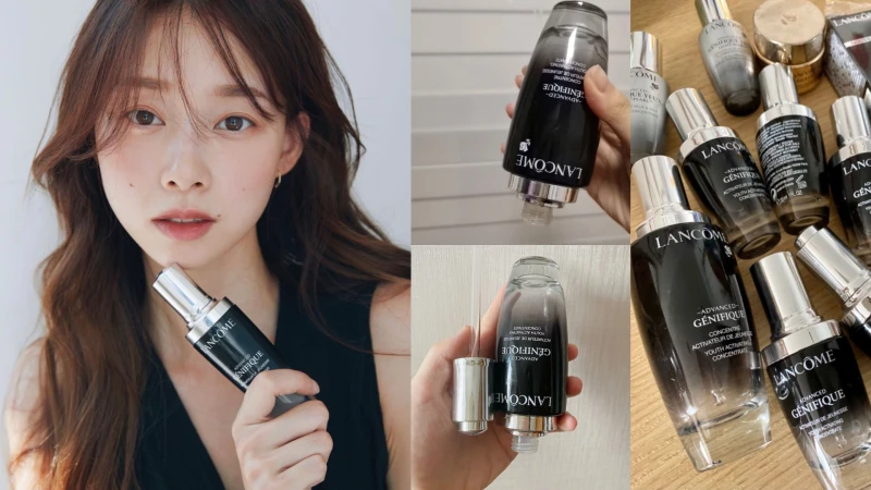 在線問：週年慶精華液買哪罐？絕對是空瓶率最高的蘭蔻小黑瓶～萬人認證爆水亮、超滑嫩、無敵緊緻的美顏，週年慶下手最划算！