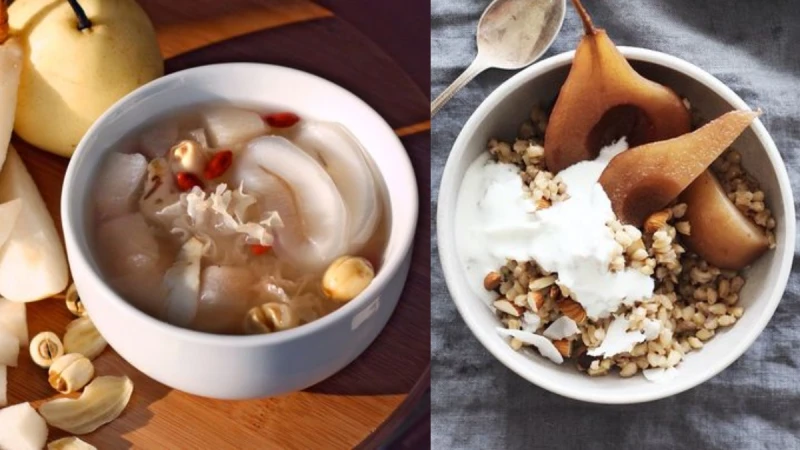 祛濕氣/消水腫/美白，秋季養生”冰糖雪梨金桔檸檬薏仁湯”食譜來了！