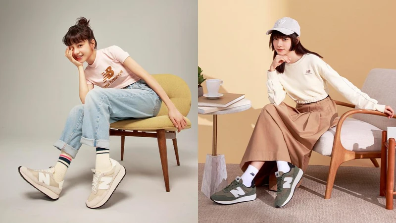 Less is More！姚愛寗的減法穿搭神器NB 237，用極簡美學自在詮釋日系清新質感、溫柔韓系奶油風！