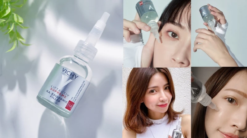 狙擊全臉5大紋路，薇姿小銀管6週實測撫平細紋太驚豔，將少女彈潤光感封存肌底！