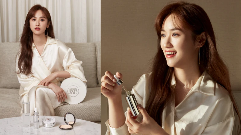 吳姍儒大方認愛：「因為喜歡，所以是香緹卡鐵粉」！最怕五月玫瑰花妍露缺貨～保濕穩膚都靠它！上鏡前必用鑽石級精華液緊緻拉提，上妝超貼自帶幸福光芒！