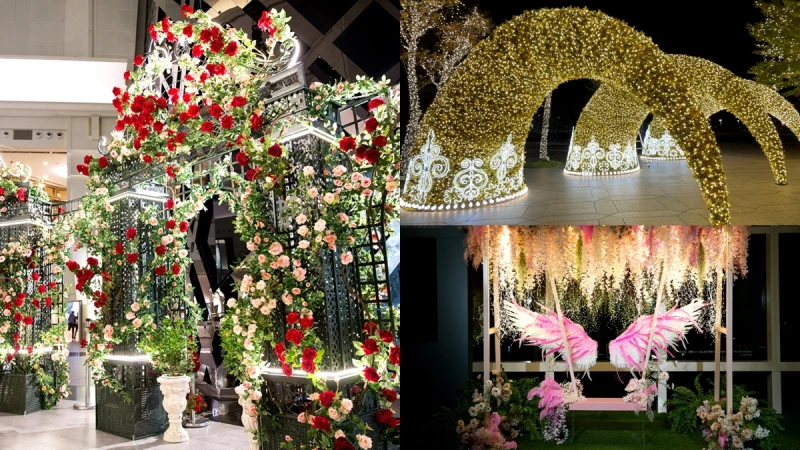 台北101變身巨大聖誕樂園！30個網美打卡點拍不完，古堡玫瑰花園、濃濃肉桂香逼人手刀朝聖