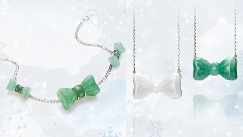 林曉同設計師珠寶 玉蝴蝶結化為幸運符碼 2021聖誕佳節為心愛的人繫上幸運祝福