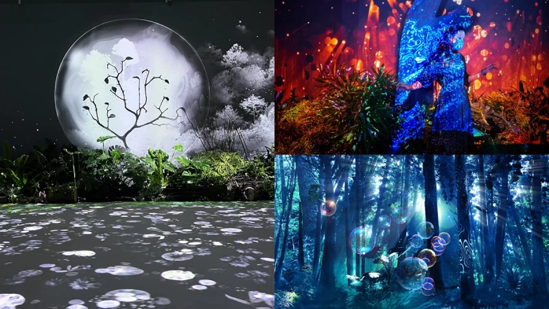 《離線時區LOG OUT TIME》進入元宇宙的虛擬世界！年度絕美沈浸式展演，開啟心靈的療癒星球