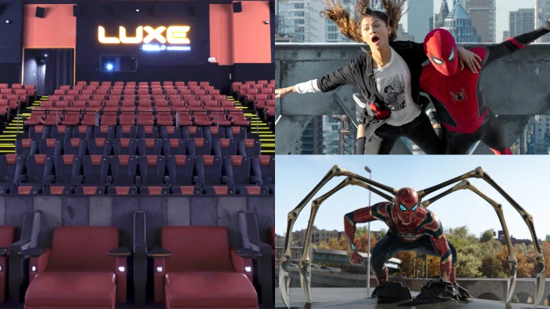 《蜘蛛人:無家日》最佳沈浸式體驗!LUXE影廳+RealD終極銀幕,無死角3D效果,和彼得帕克一起飛天遁地!