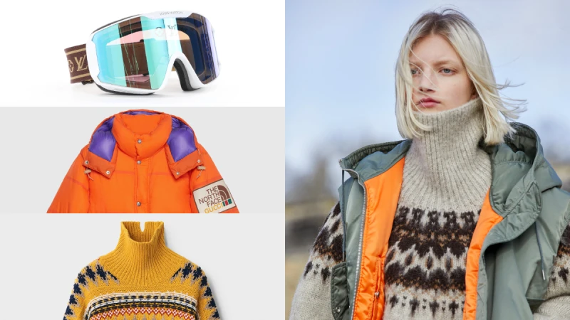 穿搭小學堂│冬日造型搭配解析，北國圖騰、遮耳帽、羽絨服、滑雪裝扮…搭出保暖時髦北國風